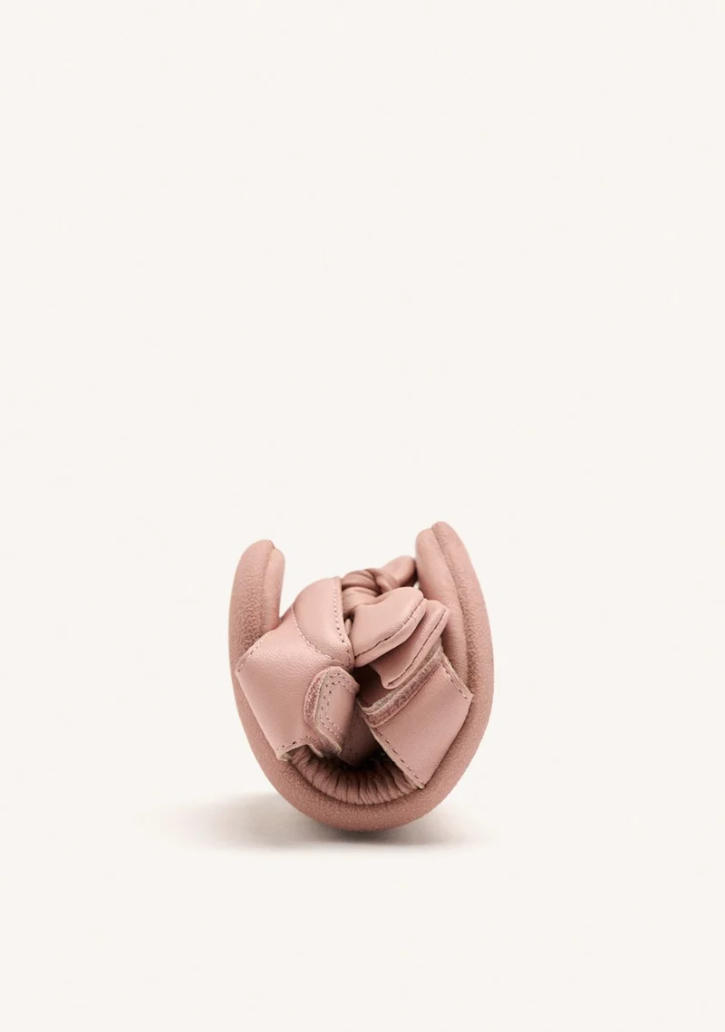 GIOSEPPO BAREFOOT - LEATHER BOW SANDALS BERKLEY
