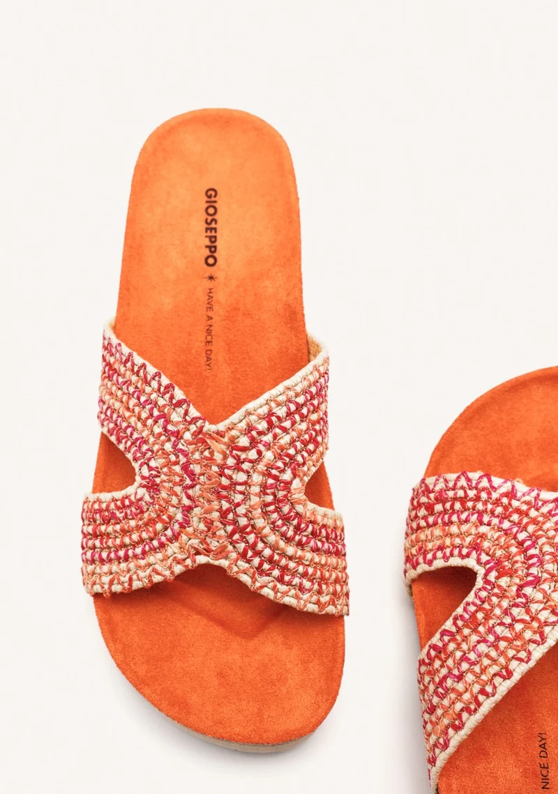 WEDGE RAFFIA SANDALS PACIFIC