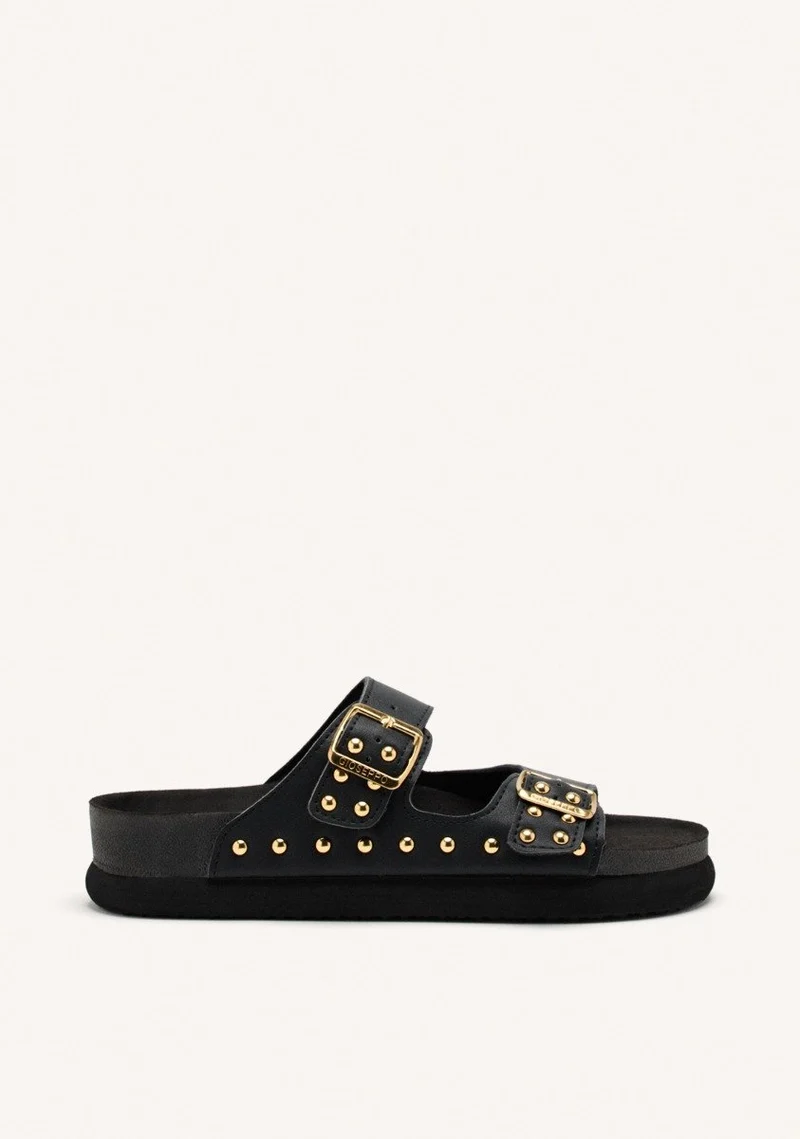 STUDDED AND BUCKLED SANDALS TALMADGE