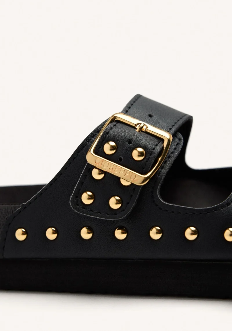 STUDDED AND BUCKLED SANDALS TALMADGE