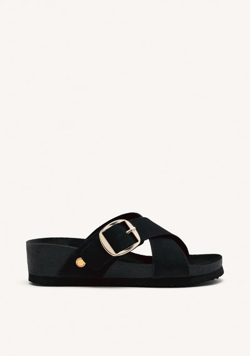 WEDGE BUCKLE SANDALS WINN