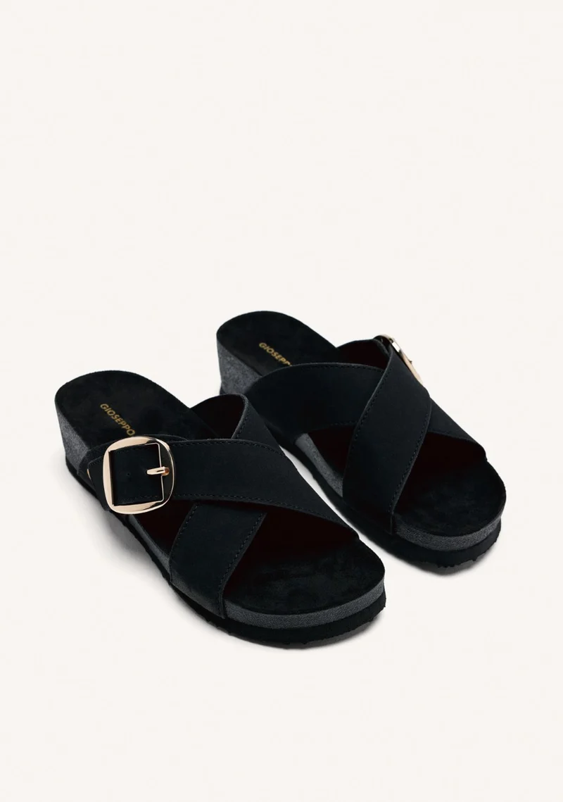 WEDGE BUCKLE SANDALS WINN
