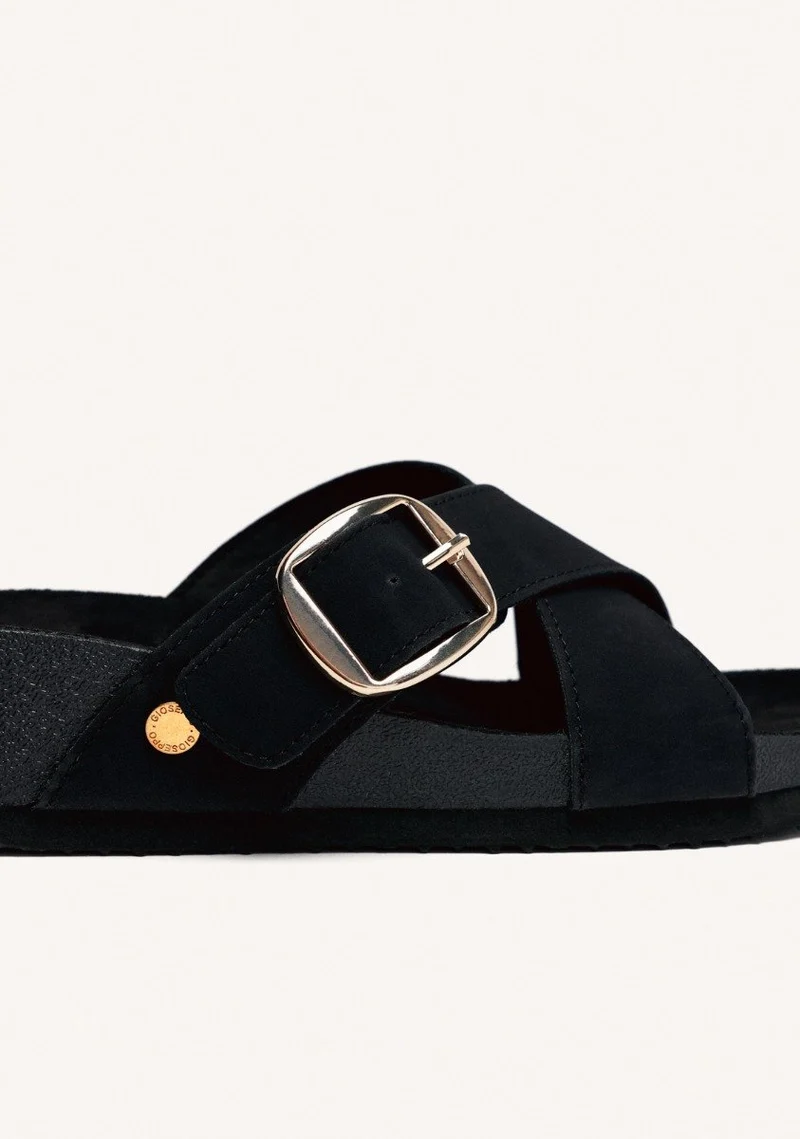 WEDGE BUCKLE SANDALS WINN