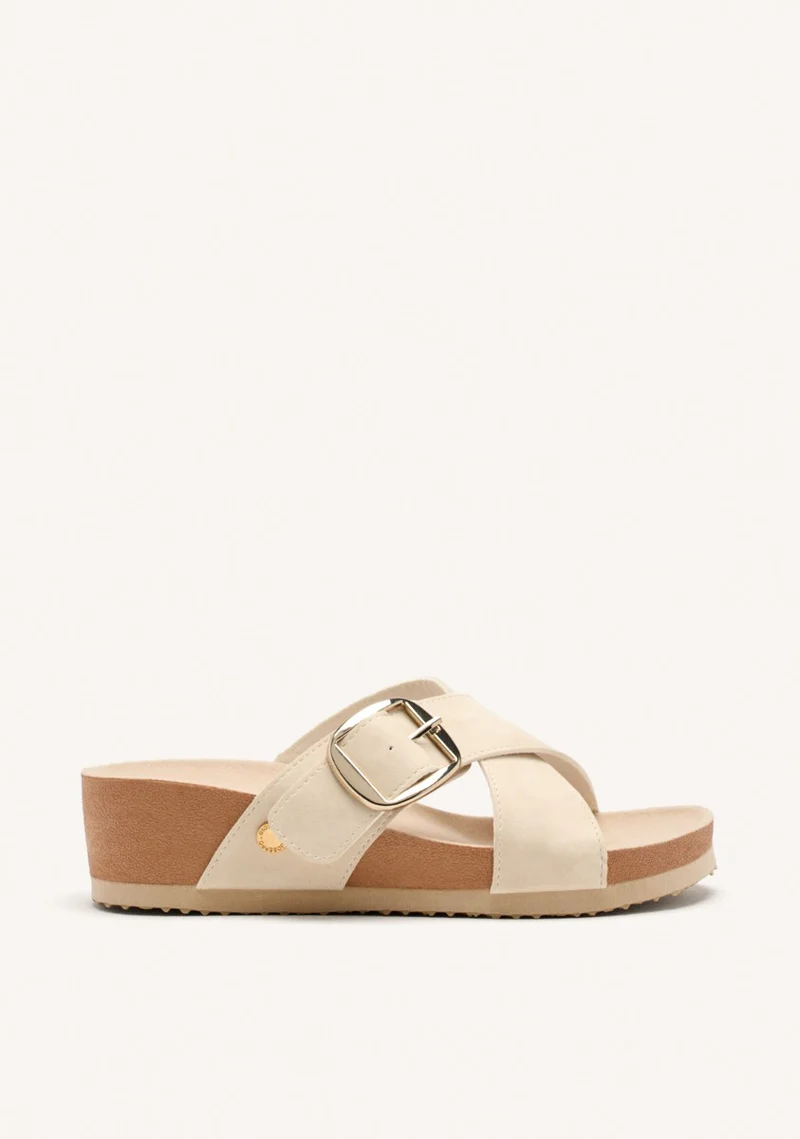 WEDGE BUCKLE SANDALS WINN