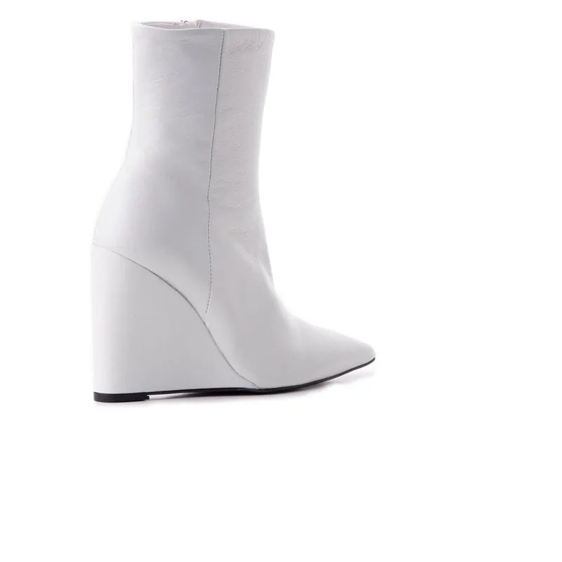 Haven White Leather