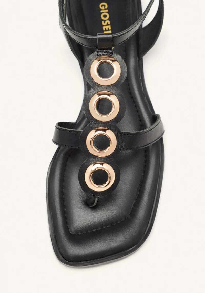 GREEK SANDALS LEATHER JEWELS EPPING