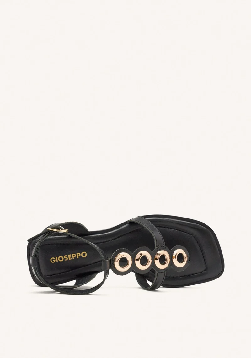 GREEK SANDALS LEATHER JEWELS EPPING