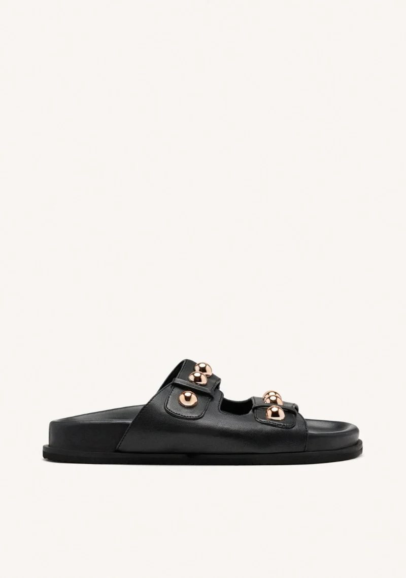 STUDDED LEATHER SANDALS WRENTHAM