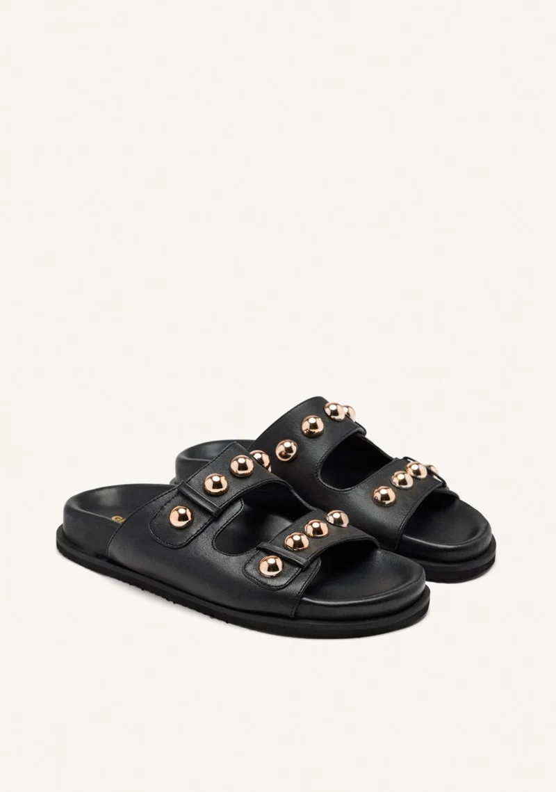 STUDDED LEATHER SANDALS WRENTHAM