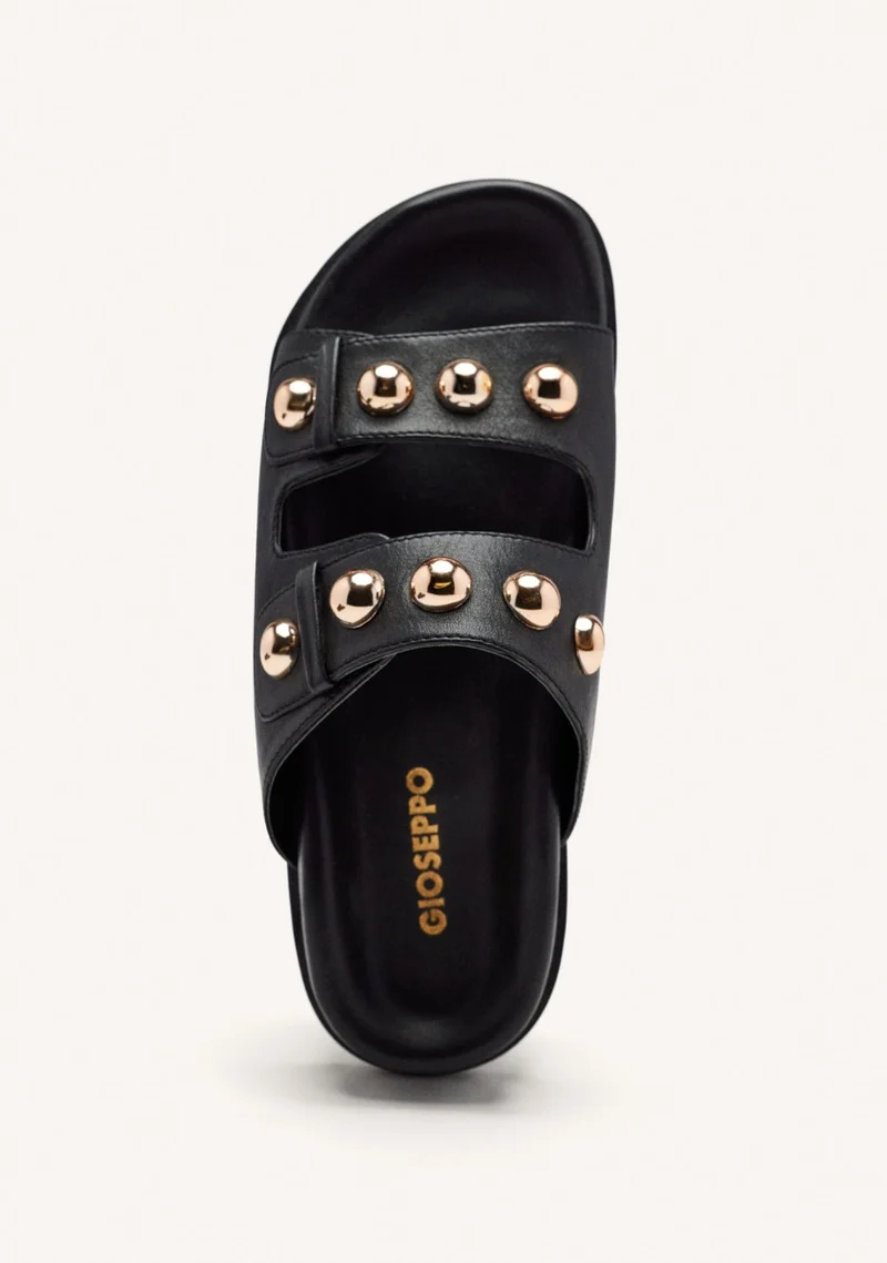 STUDDED LEATHER SANDALS WRENTHAM