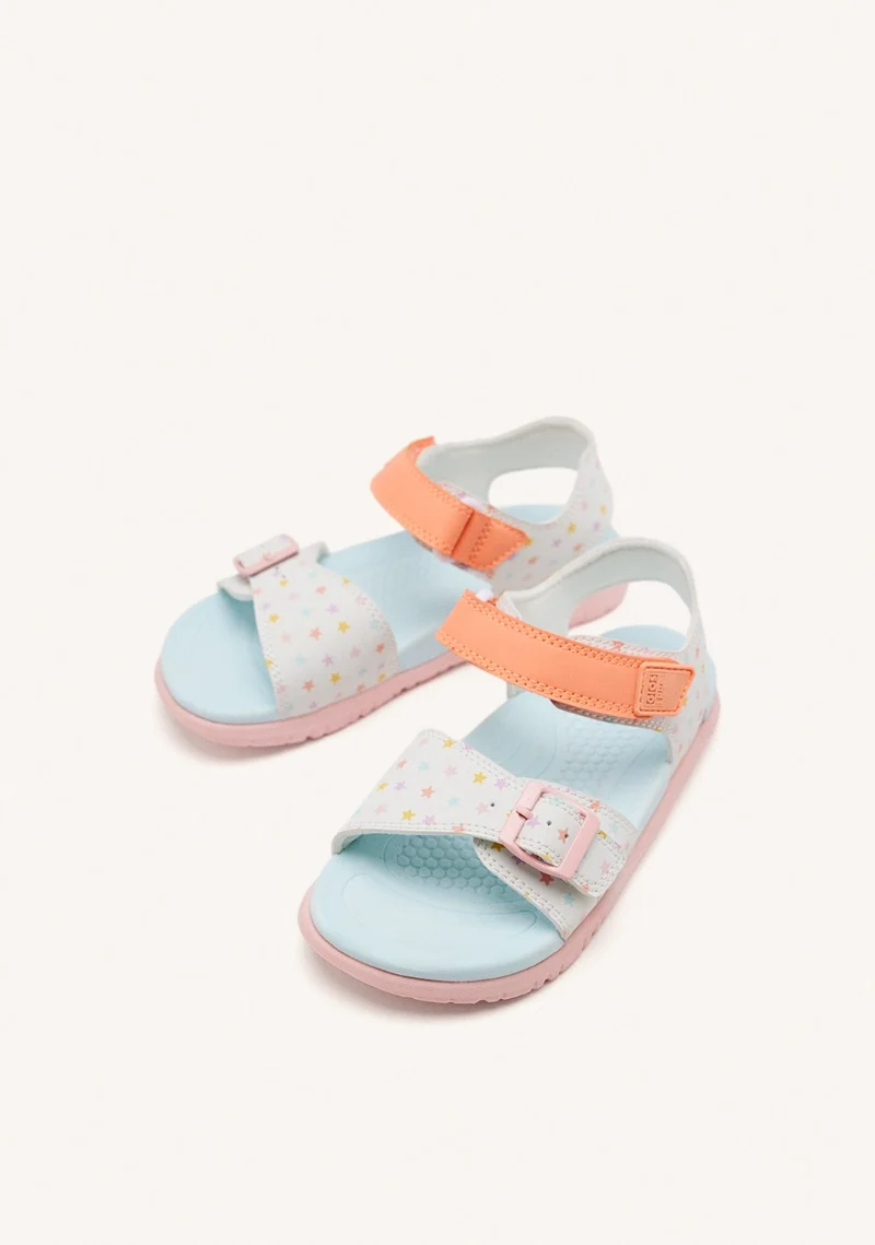 CALIFORNIAN SANDALS STAR PRINT BILLERICA