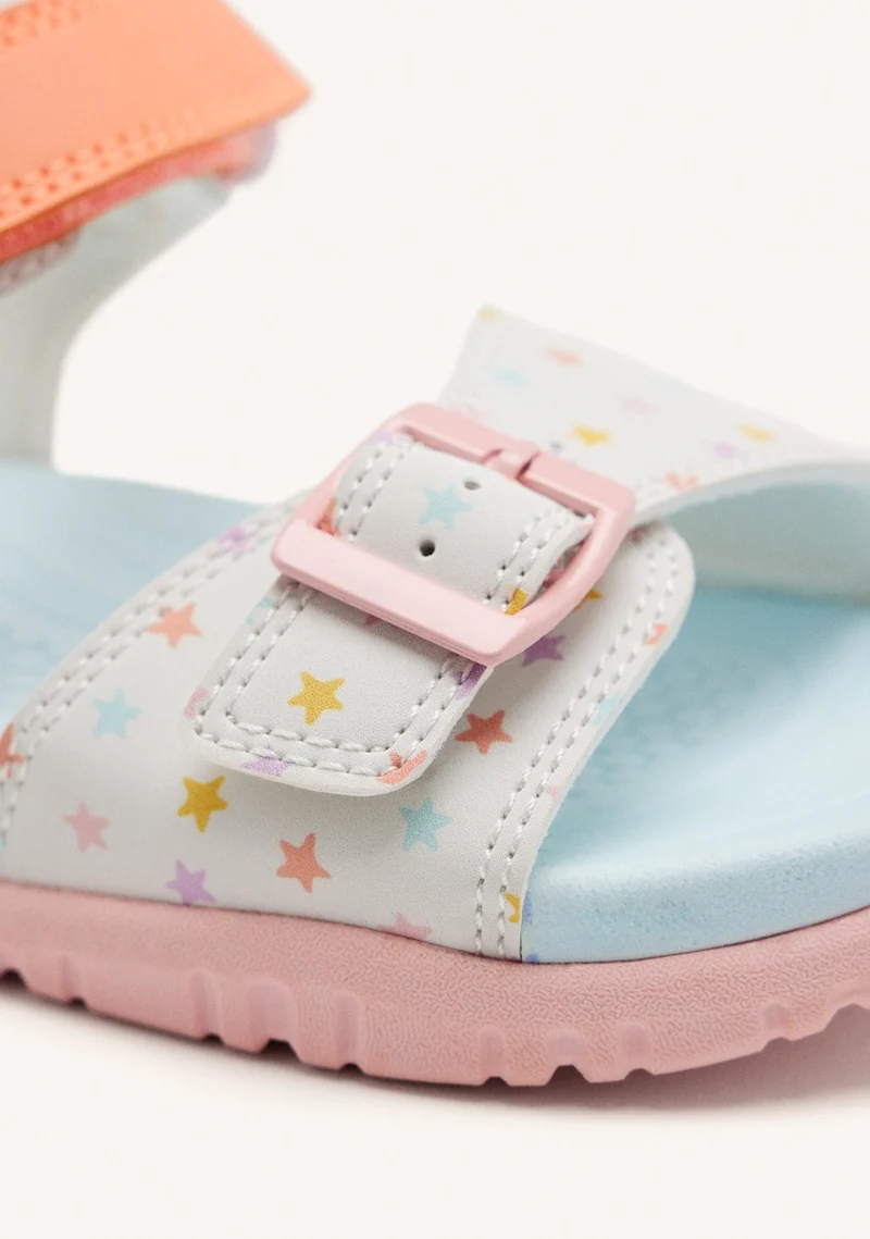 CALIFORNIAN SANDALS STAR PRINT BILLERICA