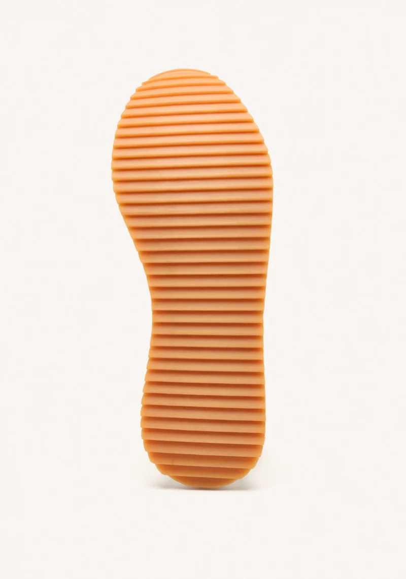 COW LEATHER PLATFORM SNEAKERS BOWDOIN