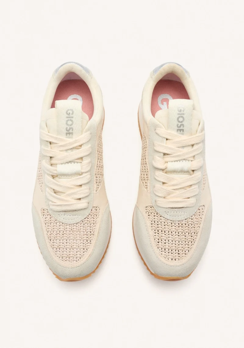PLATFORM LEATHER SNEAKERS GLOVER