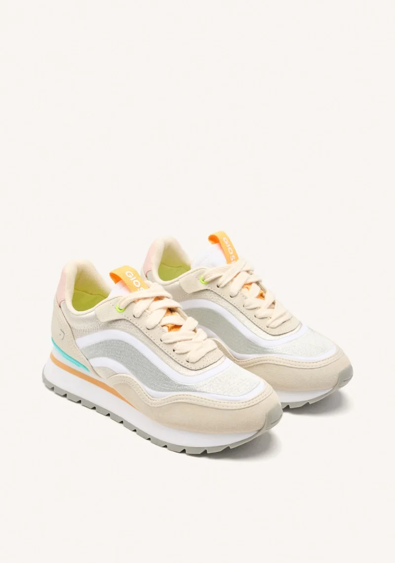 RETRO LEATHER SNEAKERS MONKTON