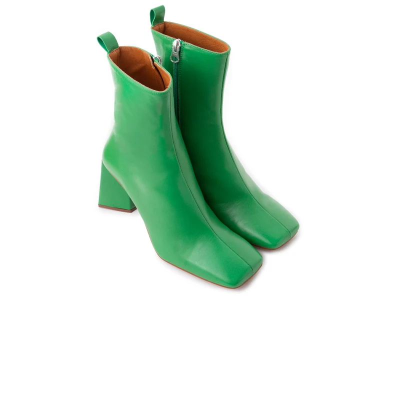 Mannedorf Green Leather