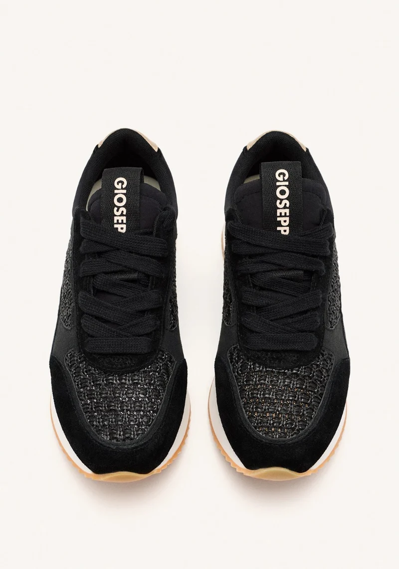 PLATFORM LEATHER SNEAKERS GLOVER