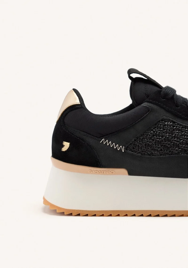 PLATFORM LEATHER SNEAKERS GLOVER