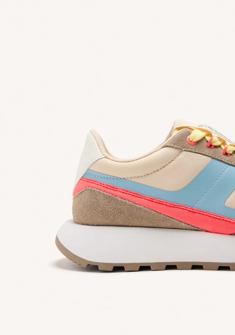 RETRO LEATHER SNEAKERS ATHOL