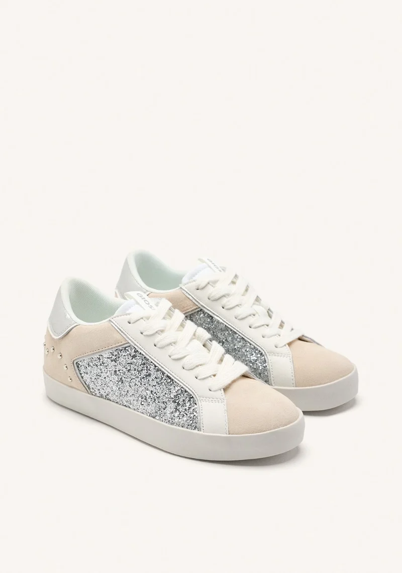 SHINY LEATHER WEDGE SNEAKERS EPSOM