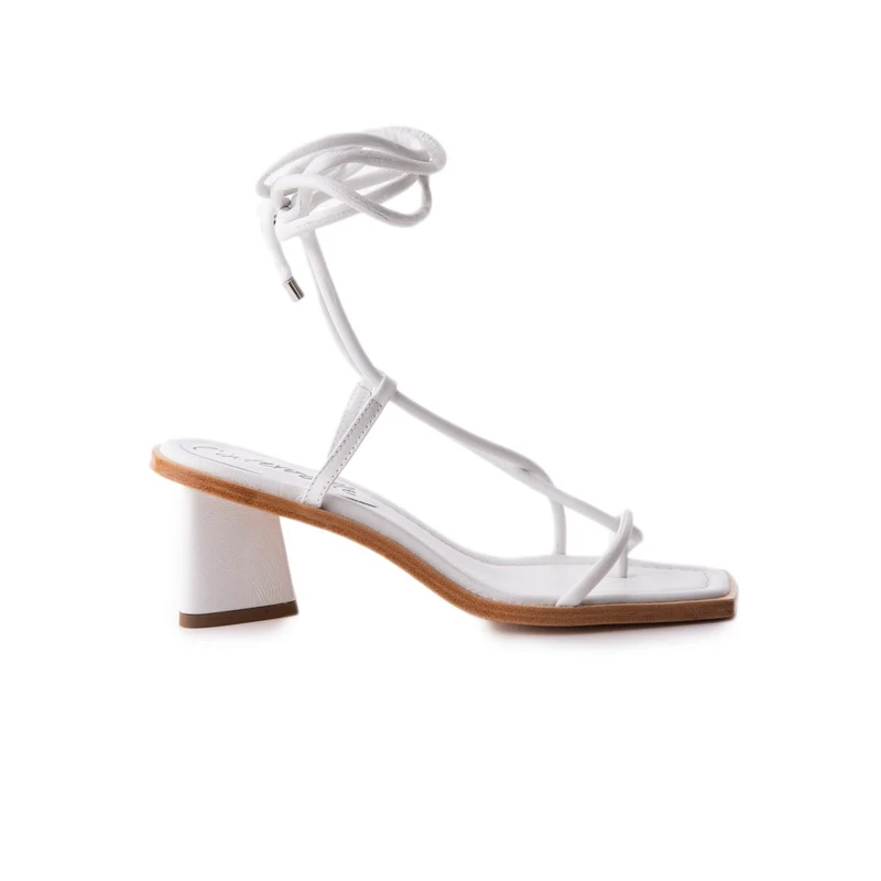 Ganges White Leather
