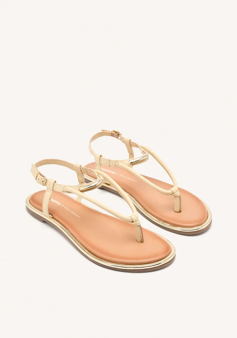 GREEK SANDALS LEATHER UPTON