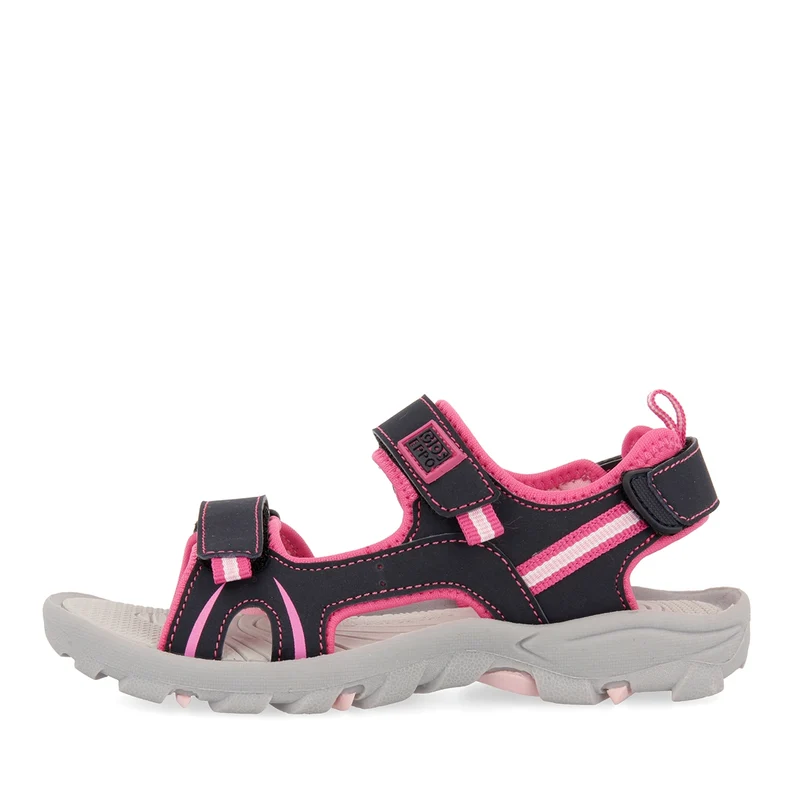 Pink sporty flip flops for girls AACHEN