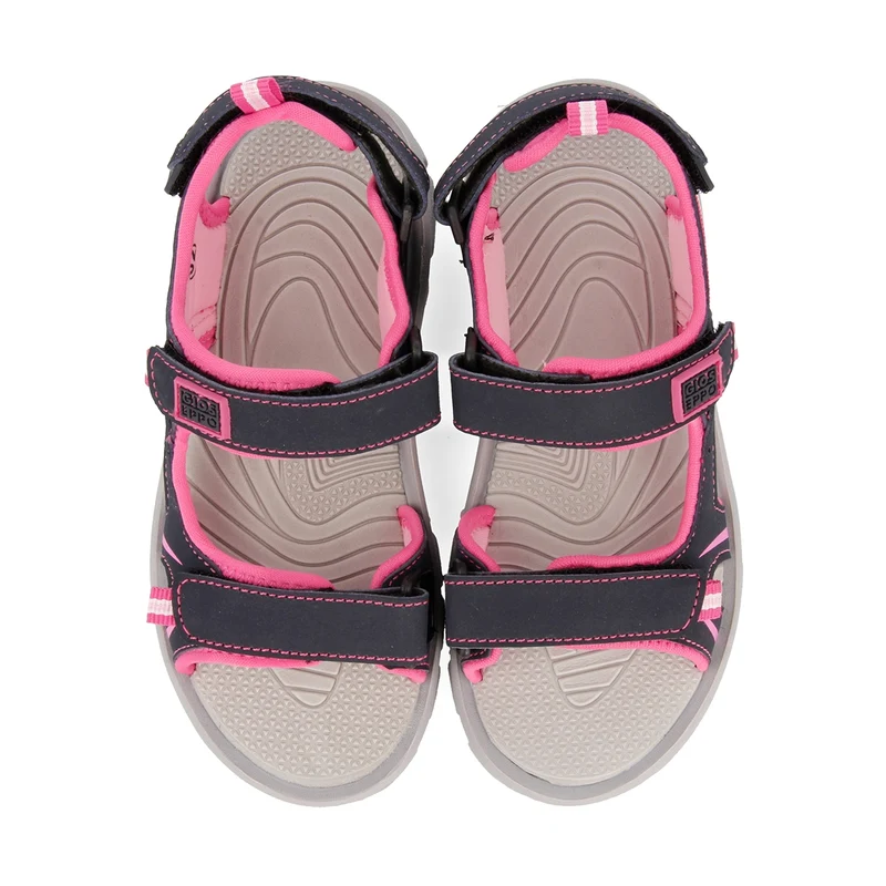 Pink sporty flip flops for boys AACHEN