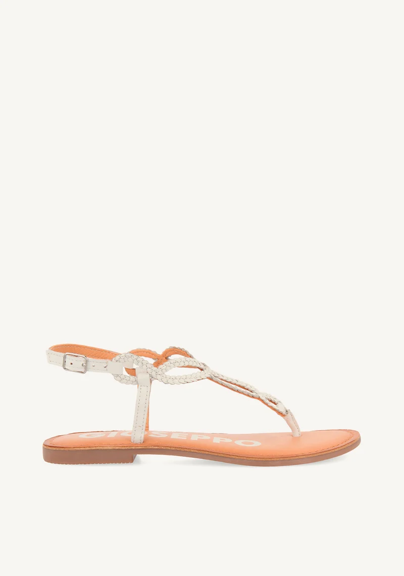 BRAIDED LEATHER SANDALS FYFFE