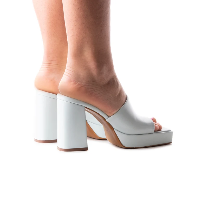 Durango Light Blue Leather