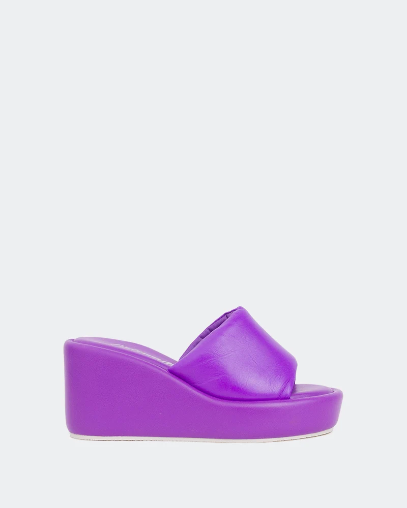Dolores Purple Leather
