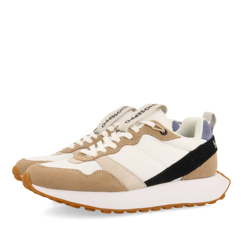 Treban women's multicoloured retro-style sneakers