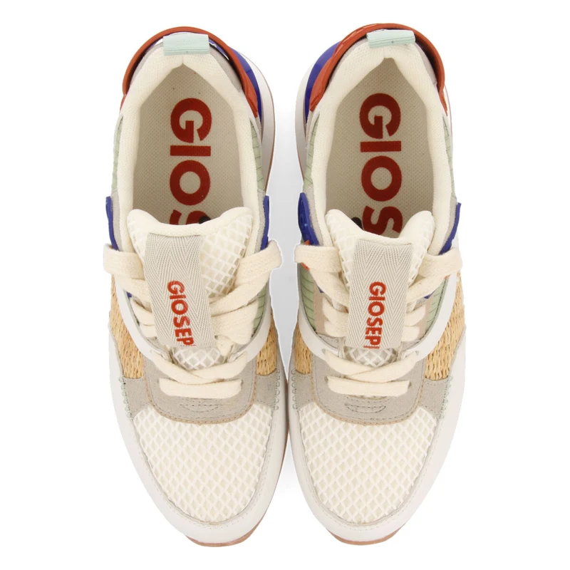 Camapua women's white textured sneakers