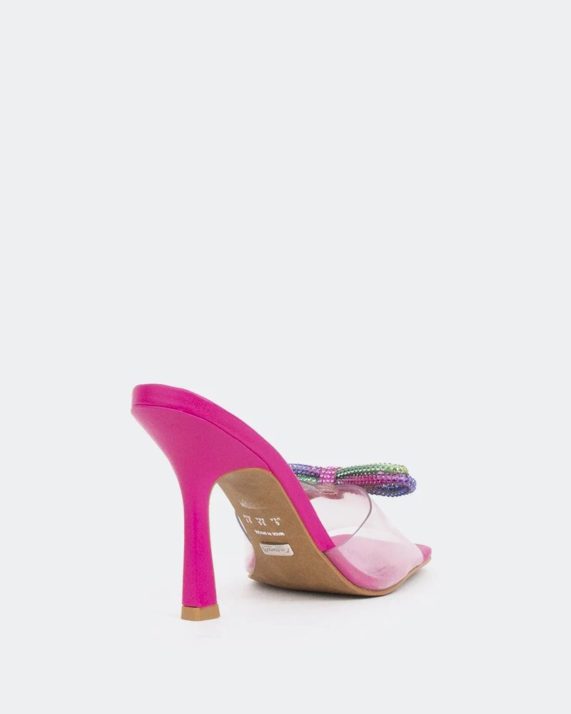 Sanya, Fucshia Clear/Vinyl Fucshia