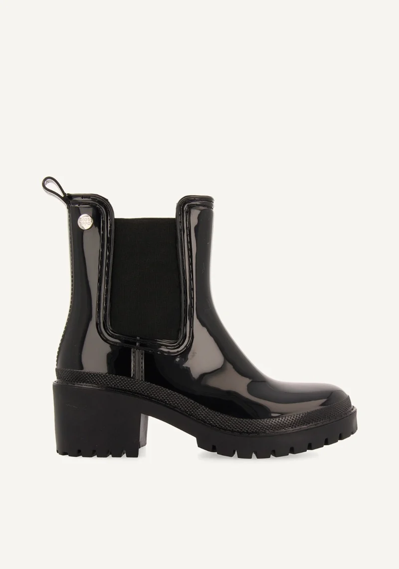 Black wellies in chelsea style for woman TRYSIL