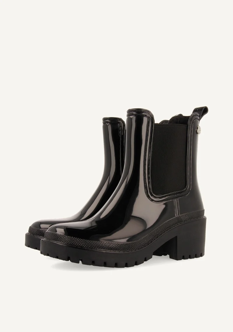 Black wellies in chelsea style for woman TRYSIL