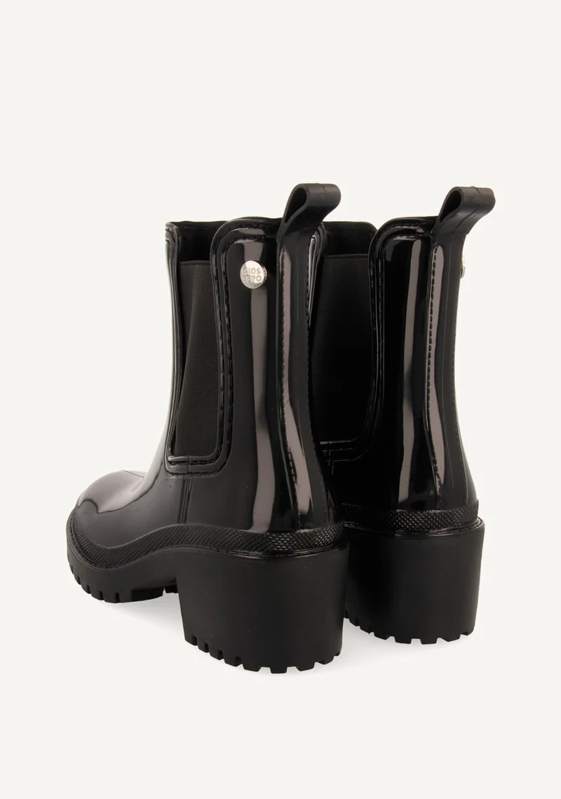 Black wellies in chelsea style for woman TRYSIL