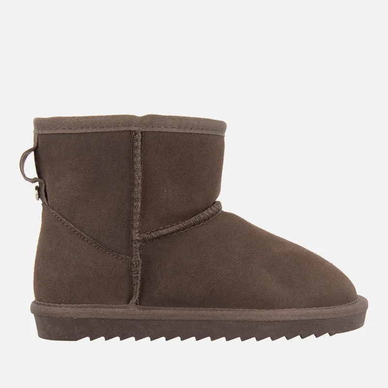 BOTA AUSTRALIANA PIEL TAUPE PARA NIÑA COFFS
