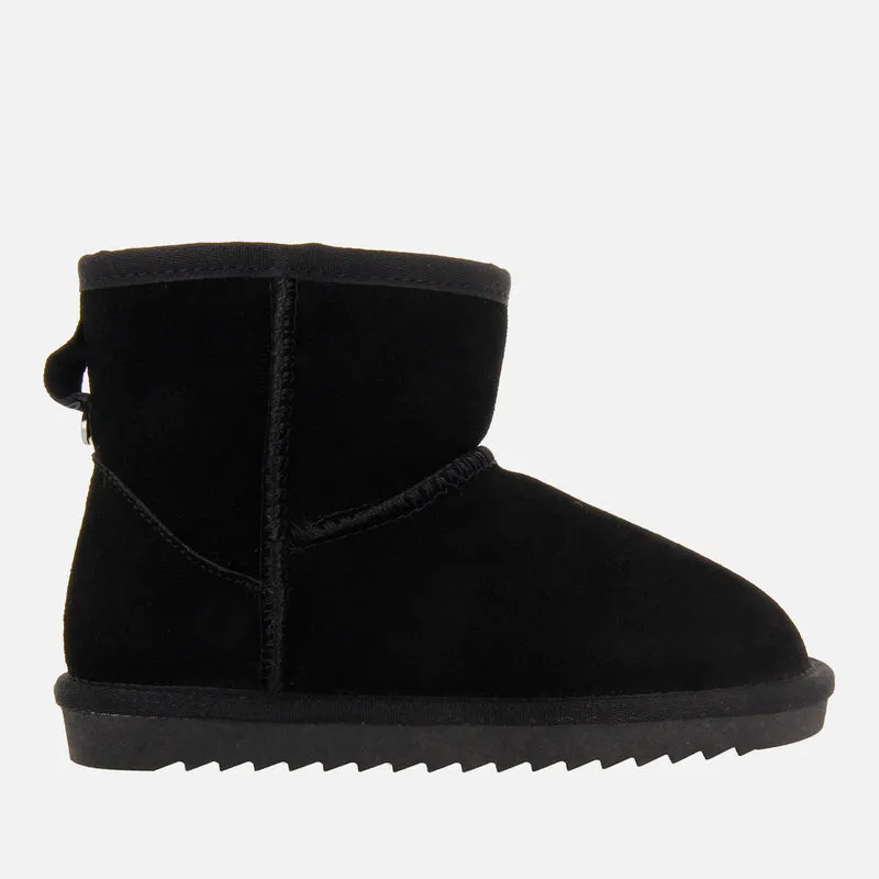 BOTA AUSTRALIANA PIEL NEGRA PARA NIÑA COFFS