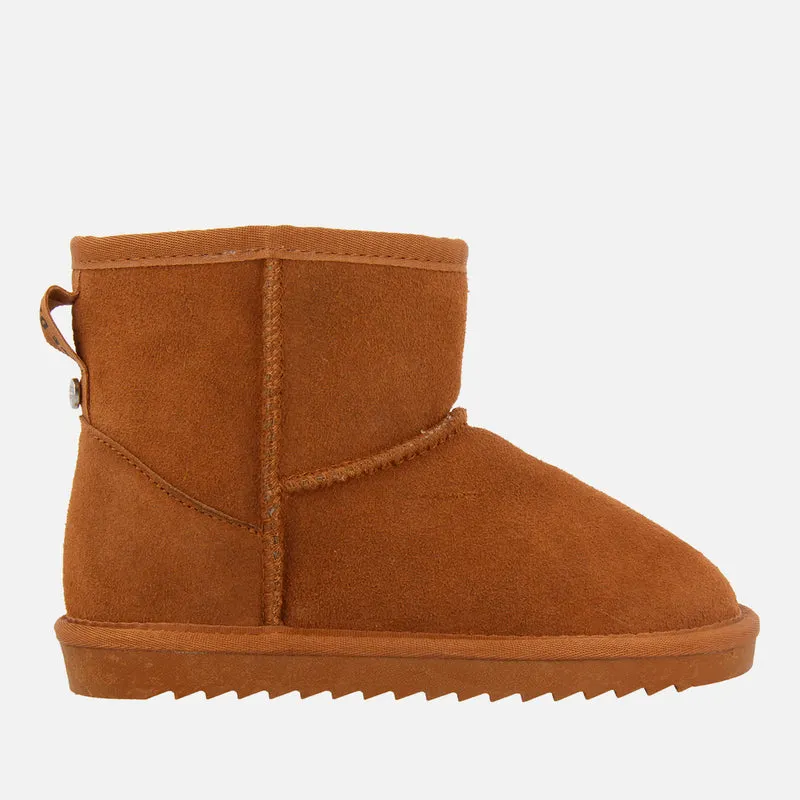 BOTA AUSTRALIANA PIEL MARRON PARA NIÑA COFFS