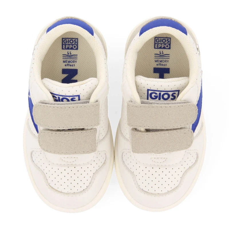 Pucon babies navy blue sneakers with adjustable strap