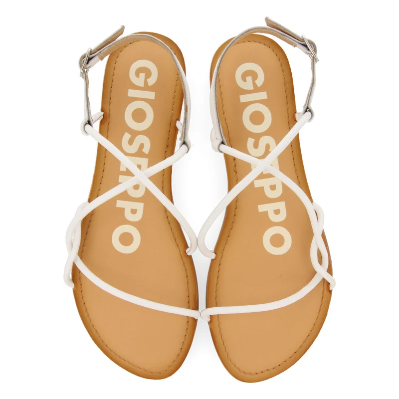 OFF WHITE SANDALS WITH THIN STRAPS FOR WOMAN GUIRA