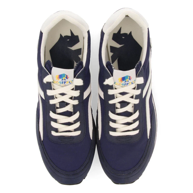 Anould men's navy blue retro sneakers
