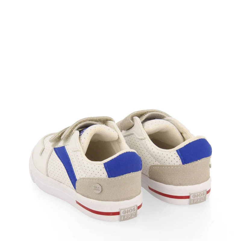 Nezel boys blue sneakers with adjustable strap