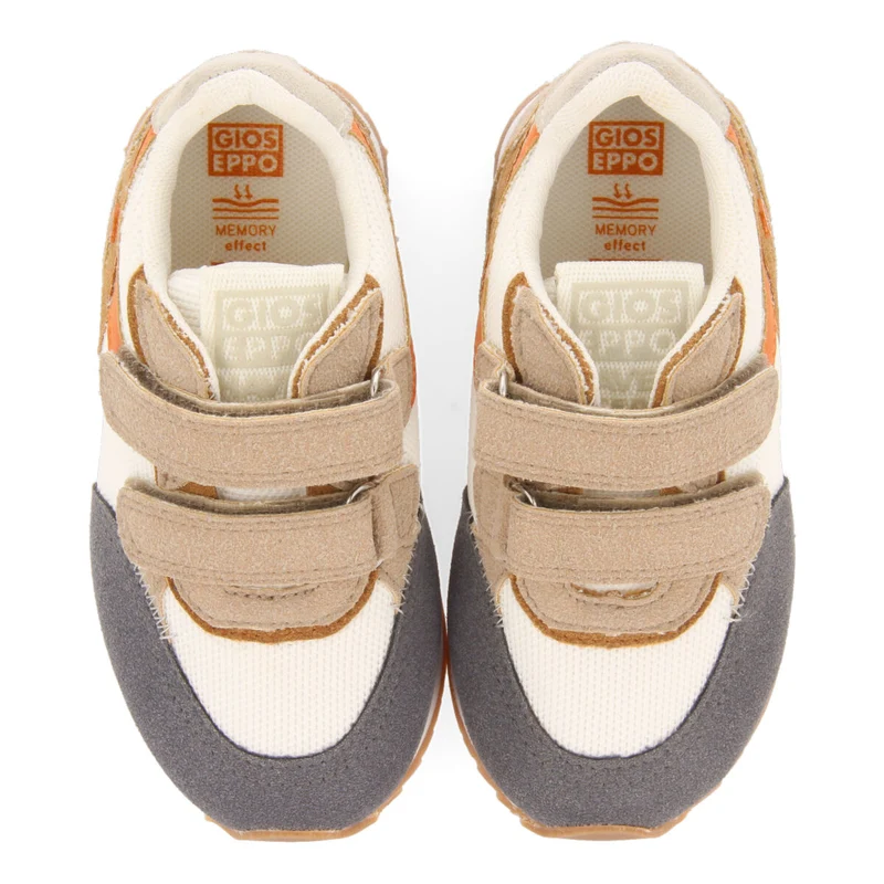 Ambrief boys off white retro sneakers
