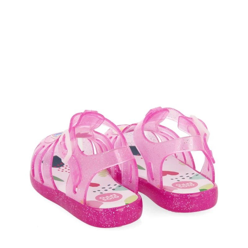 Prehy babies fuchsia sunny jelly sandals