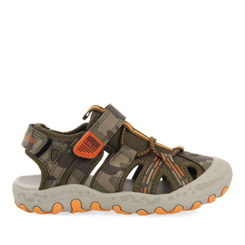 Mautes boys camouflage sports sandals