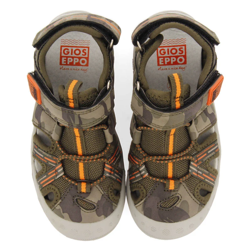 Mautes boys camouflage sports sandals