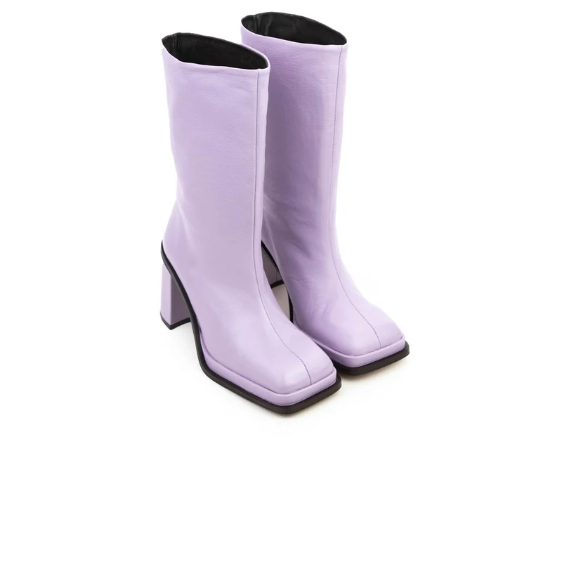 Chaumont Lilac Leather