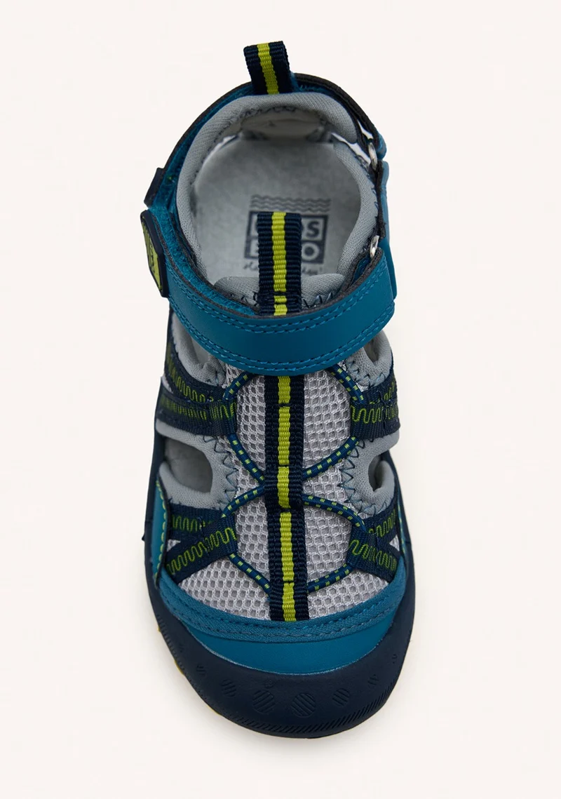 Anstead boys teal sports sandals